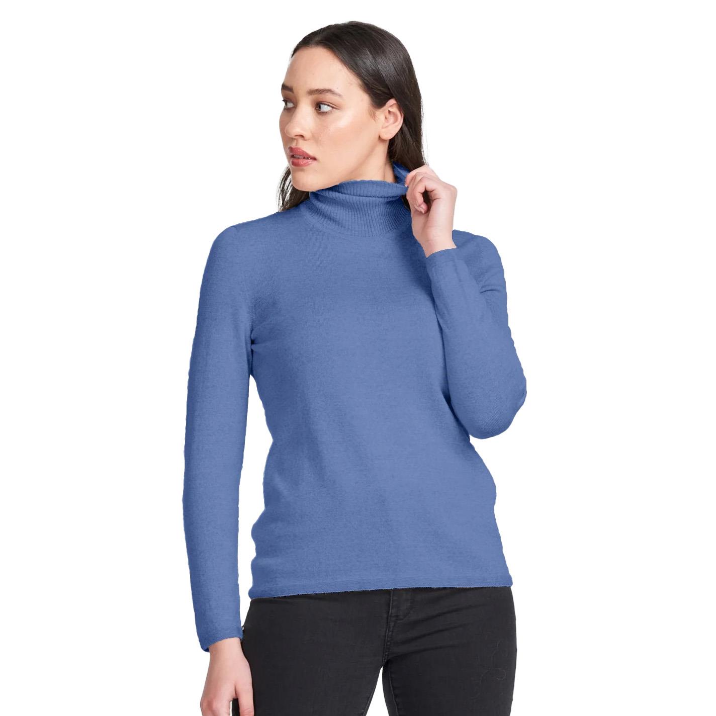 Royal Merino Polo Neck Jumper